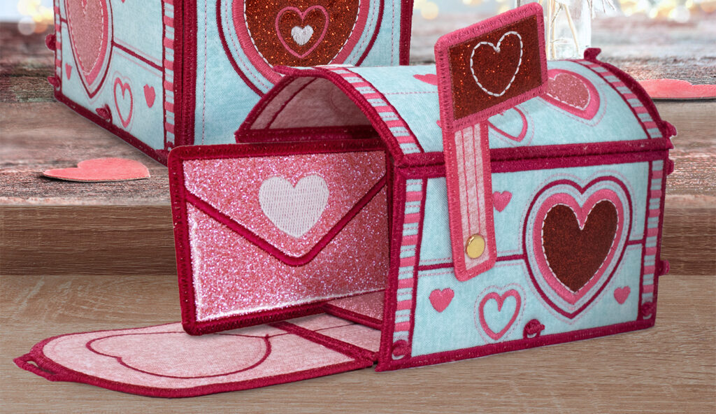 Freestanding Valentine's Mailbox